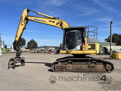 Komatsu PC228USLC-3NO Log Loader Excavator