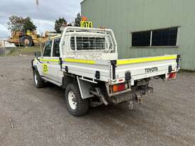 2017 Toyota Landcruiser Workmate (4x4) Dual Cab Ute (Ex-Mine) - picture0' - Click to enlarge