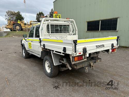 2017 Toyota Landcruiser Workmate (4x4) Dual Cab Ute (Ex-Mine)