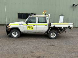 2017 Toyota Landcruiser Workmate (4x4) Dual Cab Ute (Ex-Mine) - picture0' - Click to enlarge