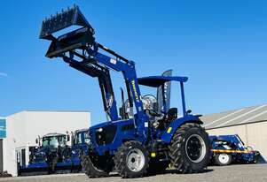 TRIDENT 75HP 4WD CANOPY TRACTOR (4,100KG GROSS WEIGHT & 1,000KG FRONT LOADER LIFTING CAPACITY)