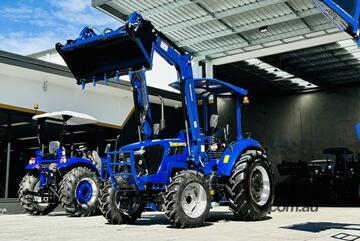 TRIDENT 75HP 4WD CANOPY TRACTOR (4,100KG GROSS WEIGHT & 1,000KG FRONT LOADER LIFTING CAPACITY)