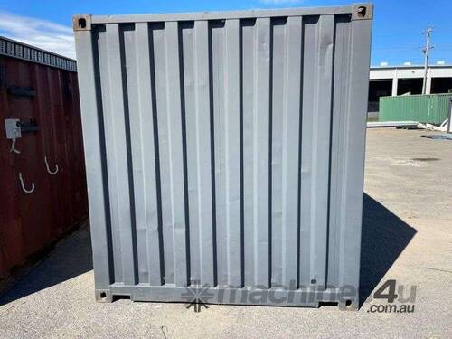 Grey 20' Shipping Container