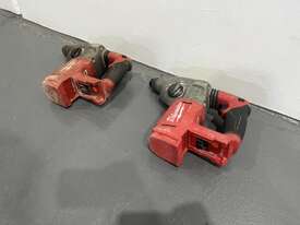 Milwaukee cordless rotary hammer drills - picture0' - Click to enlarge