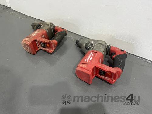 Milwaukee cordless rotary hammer drills