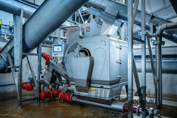 MECBIO-Smicon BS260 Belt Separator for Packed and Unpacked Food Streams