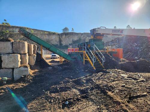 caption Hammermill - Single Rotor