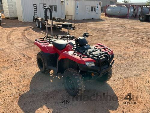 2015 Honda TRX 420 FPA Quad Bike 4WD