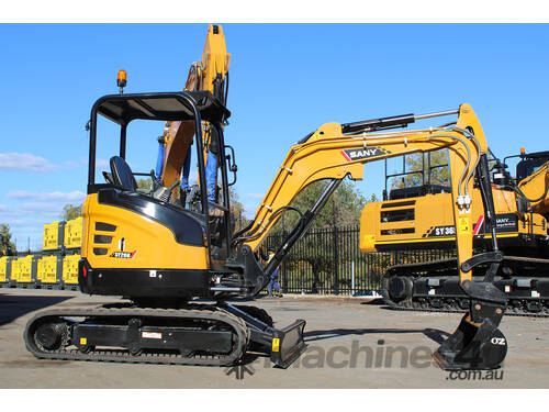 caption 2023 SANY SY26U Excavator | 450mm Pin Included | Demo Unit | SY0027CC58578