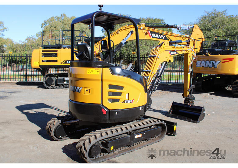 caption 2023 SANY SY26U Excavator | 450mm Pin Included | Demo Unit | SY0027CC58578