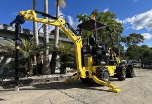 New Hyload BL30X Mini Backhoe (Auger Package)