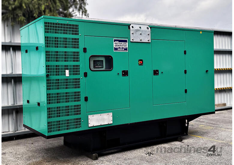 caption MACFARLANE - 174kVA Used Perkins Enclosed Generator Set