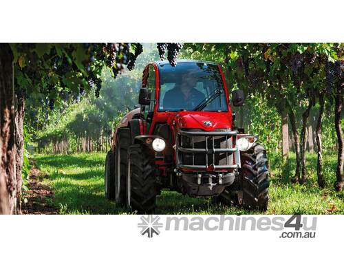 caption TGF Steering Mono-Directional Tractor - Low Centre of Gravity, Cat-4 Certified Low Pressurised Cab