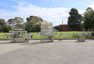 6 Head Bottle Filling Labelling and Capping Line