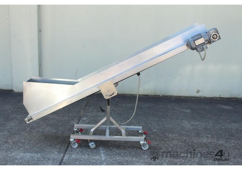 Stainless Steel Multi-Purpose Conveyor Elevator.