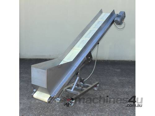 Stainless Steel Multi-Purpose Conveyor Elevator.