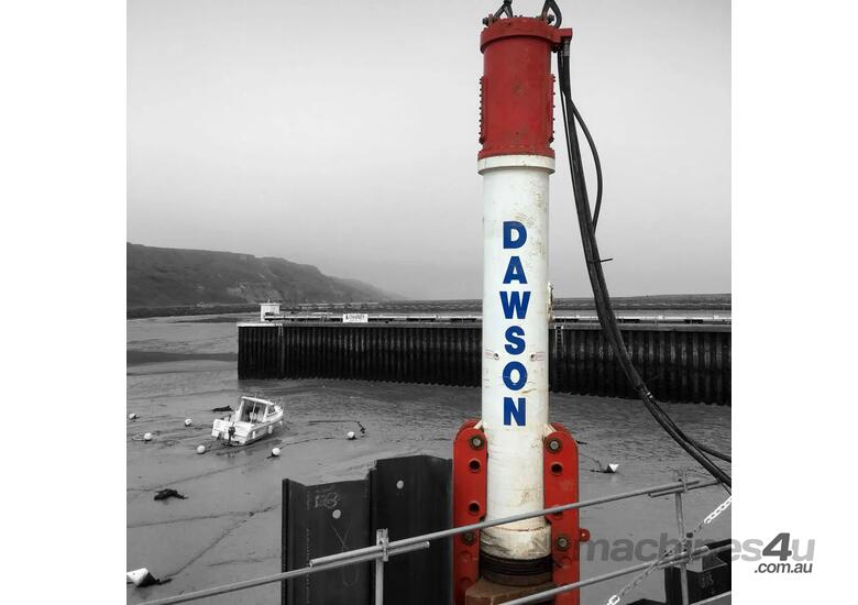 Dawson HPH 2500 Hydraulic Impact Hammer and Power Pack - 2000kg Ram Mass - Sleeve or Sheet Pile Legs - Hire