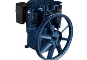 K50B Bare Reciprocating Compressor Pump, 2 cylinder, 7.5KW, 550 flywheel, Italian made