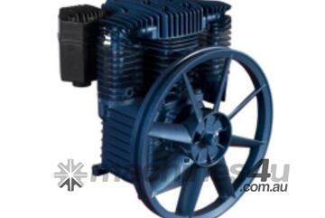 K50B Bare Reciprocating Compressor Pump, 2 cylinder, 7.5KW, 550 flywheel, Italian made