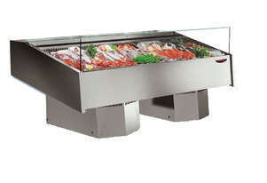 Multiplexable Serve-over Refrigerated Fish Open Display - FSG2000