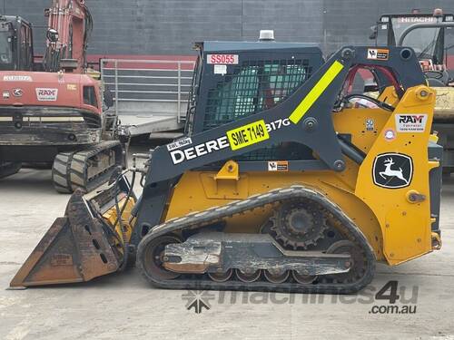 caption 2020 John Deere 317G Skid Steer - 4T - Compact Power & Stability