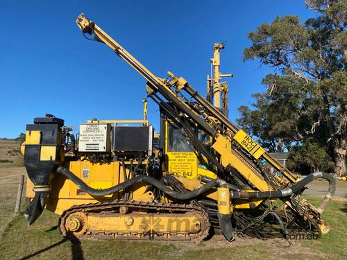 caption Atlas Copco Drill Rig