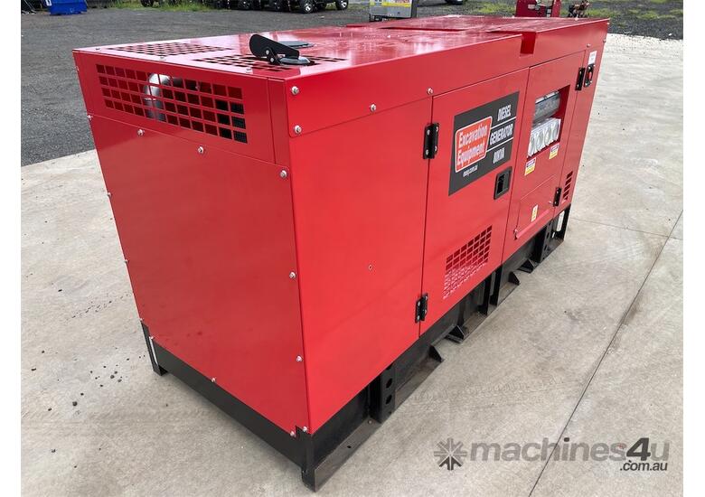 EXEQ 80KVA Silenced Diesel Generator