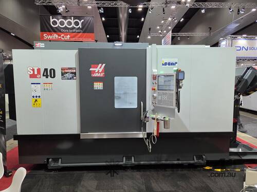 caption 2024 Haas ST40 CNC Lathe - Brand New