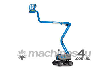Genie Z-45FE Hybrid Articulated Boom Lift for  
