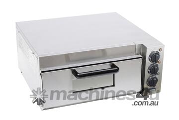 Bakermax Compact Countertop Single Deck Electric Pizza Oven Ep 1T