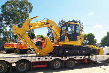 Komatsu PC138US-8 Excavator Rubber Tracked - 14t for   Komatsu PC138US-8 Excavator Rubber Tracked - 14t for