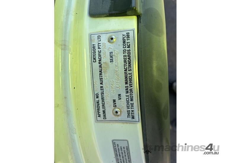 2007 Mitsubishi Canter L 500/600 4WD Crew Cab