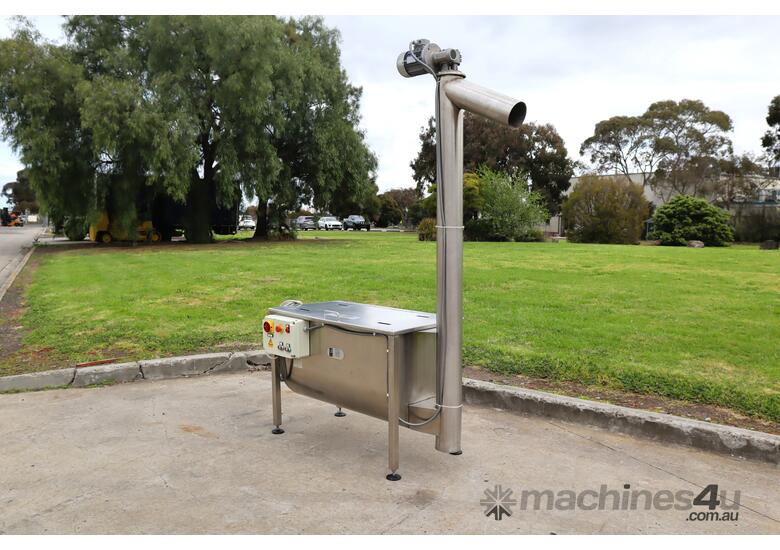 Stainless Steel Ribbon Mixer Tank with Screw Auger - 250L