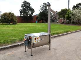 Stainless Steel Ribbon Mixer Tank with Screw Auger - 250L - picture2' - Click to enlarge