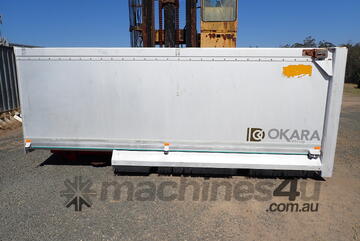 Tipper body aluminium 4.5m long