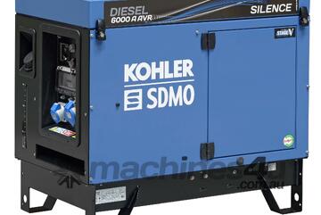 Kohler Diesel 6000 A SILENCE AVR C5 4.9 kVA Silent Portable Generator