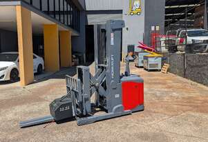 Walkie Reach Forklift 1.4T Capacity, 4.6m Lift, Lithium Battery, Side Shift