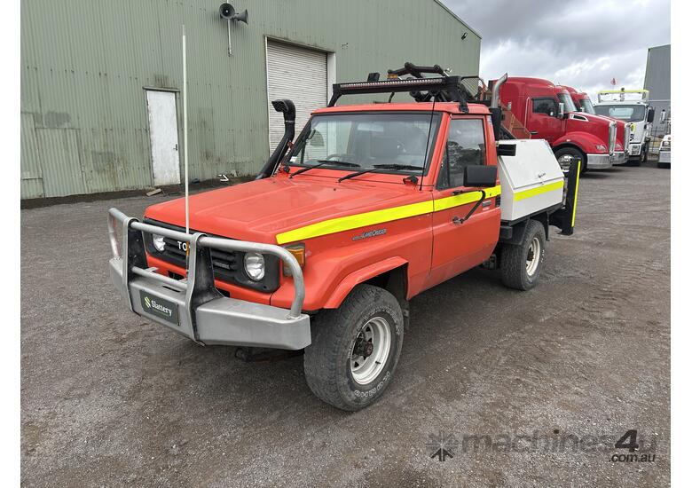 1991 Toyota Landcruiser (4x4) Single Cab Ute Fitted With Diesel Drill Rig
