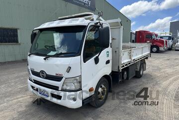 2013 Hino 300 2 C/Cab Wide 2 (4x2) Tipper (Ex-Council)