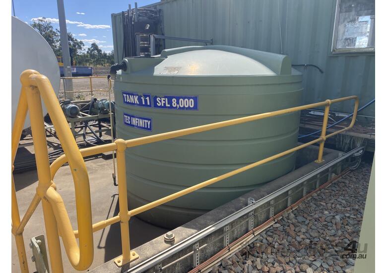 Poly 8,000ltr Coolant Storage Tank