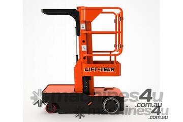 6m Order Picker Forklift Electric Stock Picker with Hydraulic Shelf