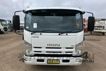 2014 Isuzu NPR 300 Side Loading Bin Lifter Tipper