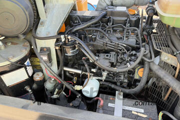 2011 Clark Single Axle Trailer Mounted Compressor