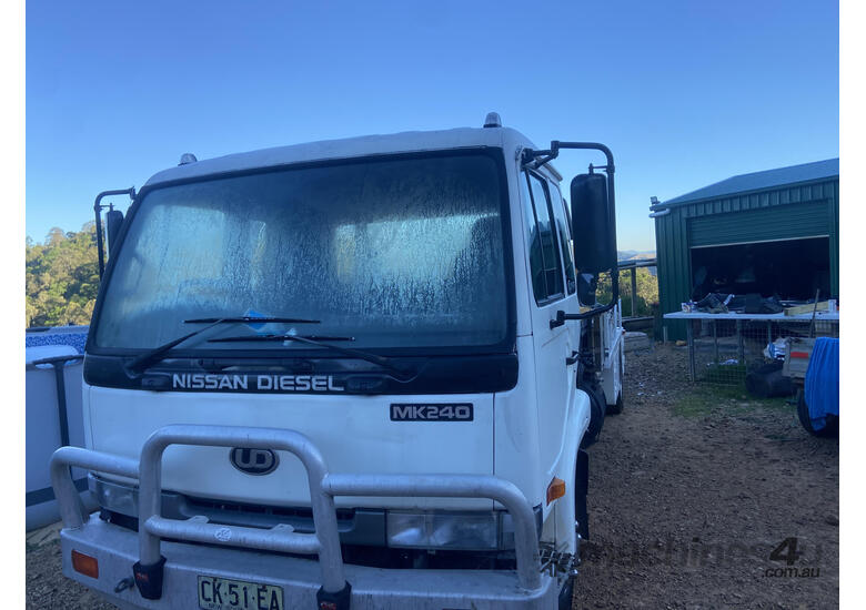 Nissan UD MK240  Truck Mounted Concrete Line Pump 