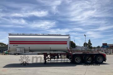 2011 Marshall Lethlean MLLWTA21TWTE Tri Axle Tanker Lead Trailer