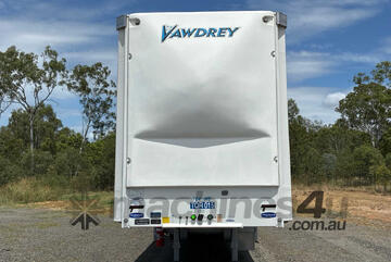2021 Vawdrey VB S3 Tri Axle Drop Deck Curtainsider A Trailer