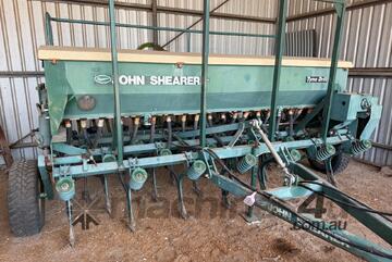 John Shearer Tyne drill with small seed box.