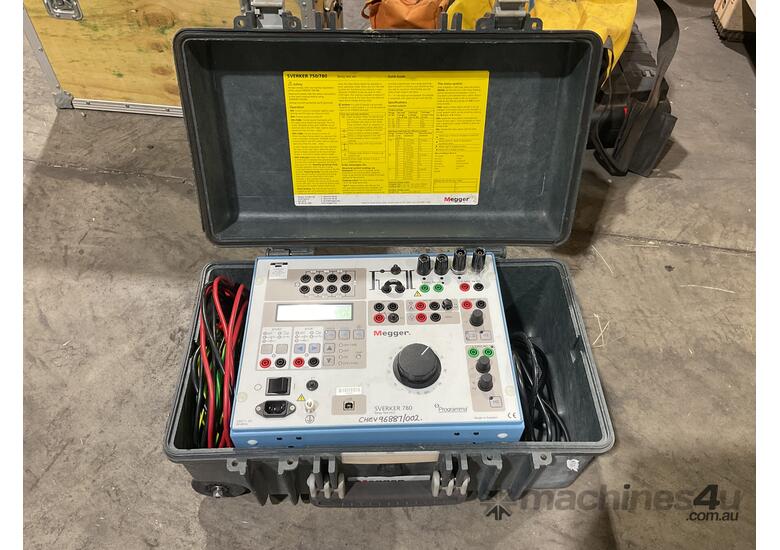 *UNRESERVED* Megger SVERKER780 Relay Test Kit