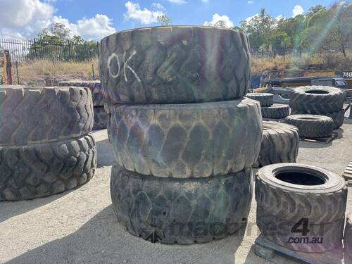 3 x Michelin 26.5R25 Tyres