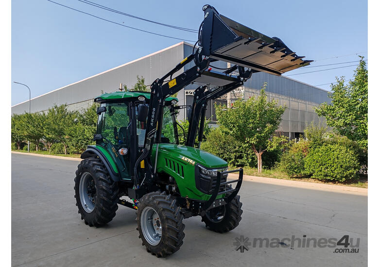 AgKing - 65HP Premium Cabin Tractor with Front End Loader